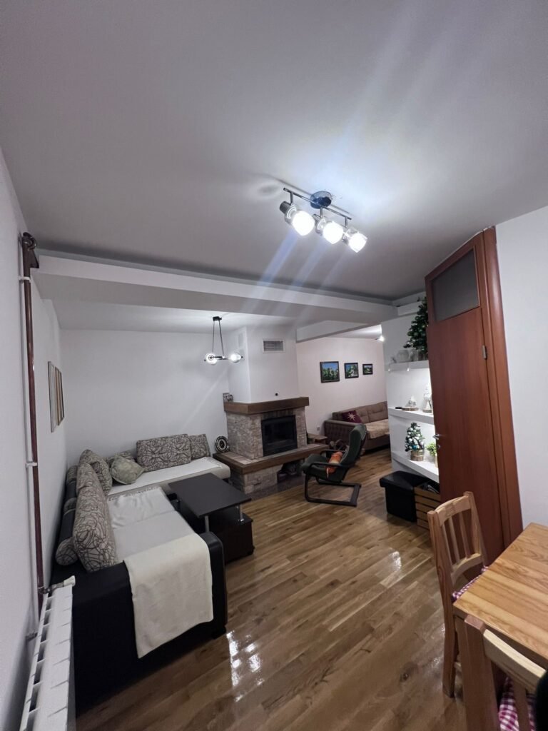 Pogled kroz prostrani apartman – Peko apartman Jahorina